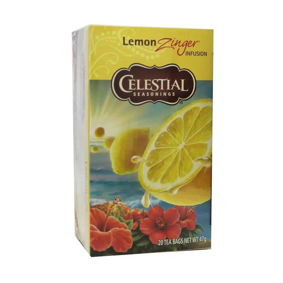 Celestial Season Lemon zinger herb tea 20 zakjes