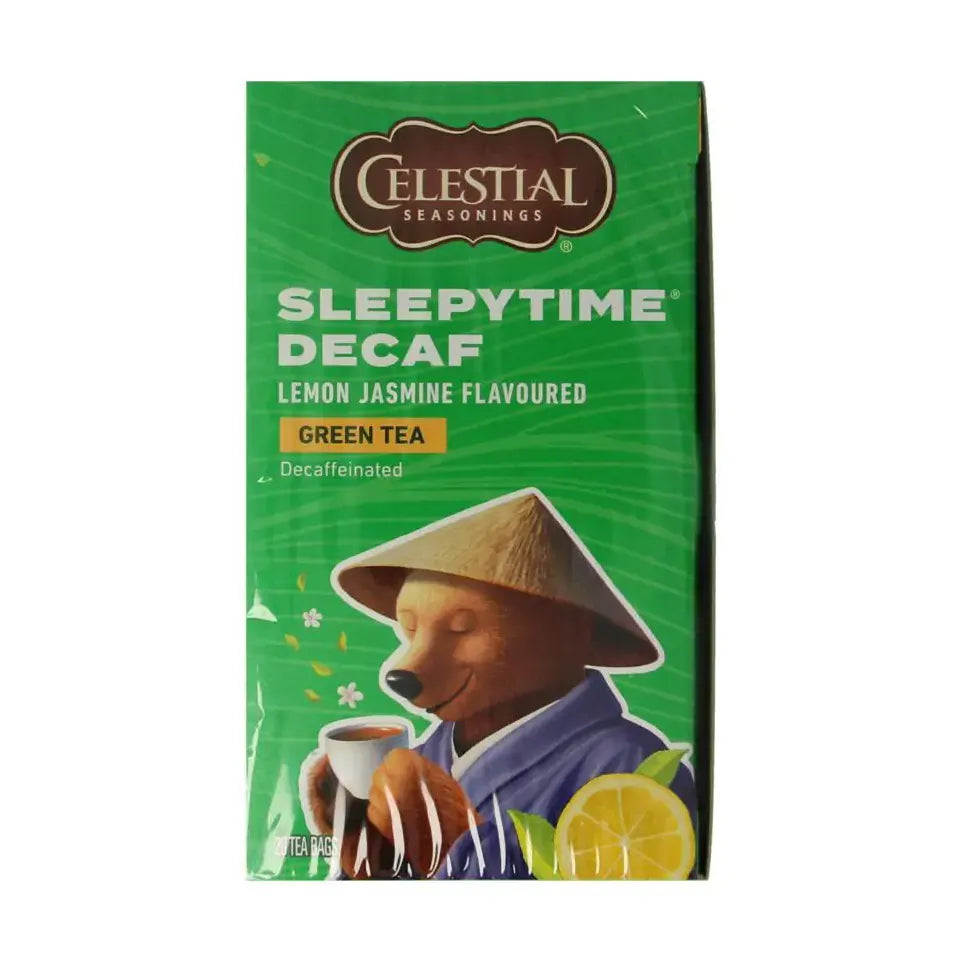 Celestial Season Sleepytime decaf green tea lemon jasmine 20