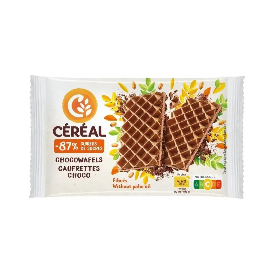 Cereal Chocowafels met minder suiker 90 gram