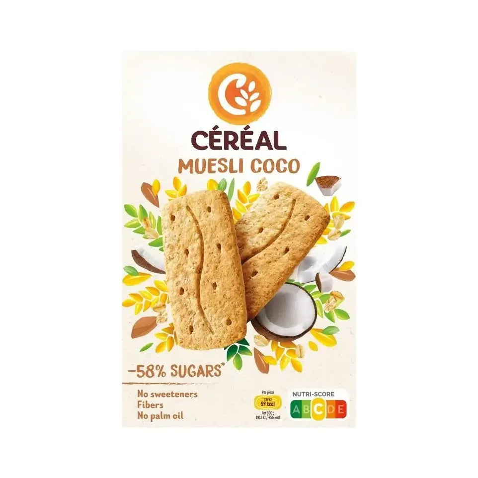 Cereal Koekjes muesli/cocos 200 gram