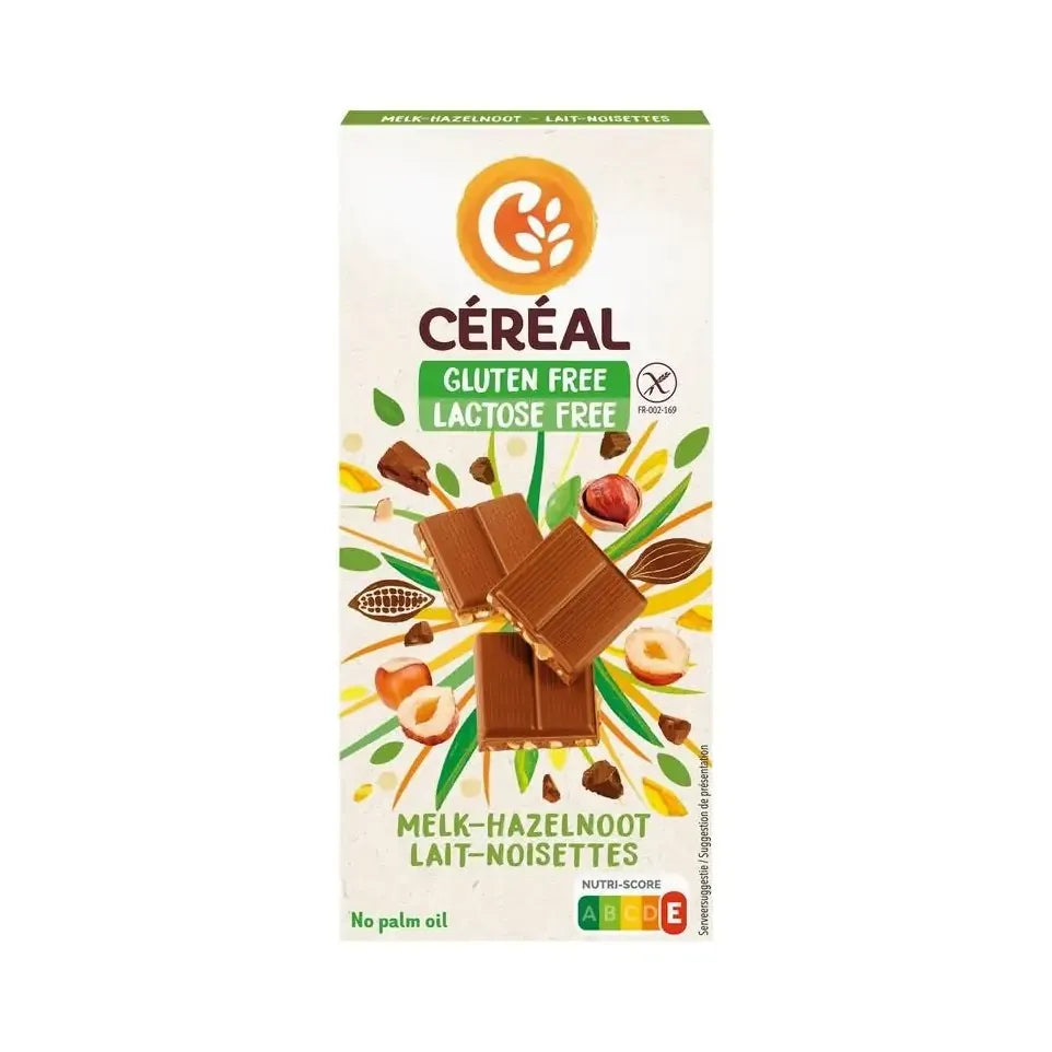 Cereal Melkchocolade hazelnoot 100 gram