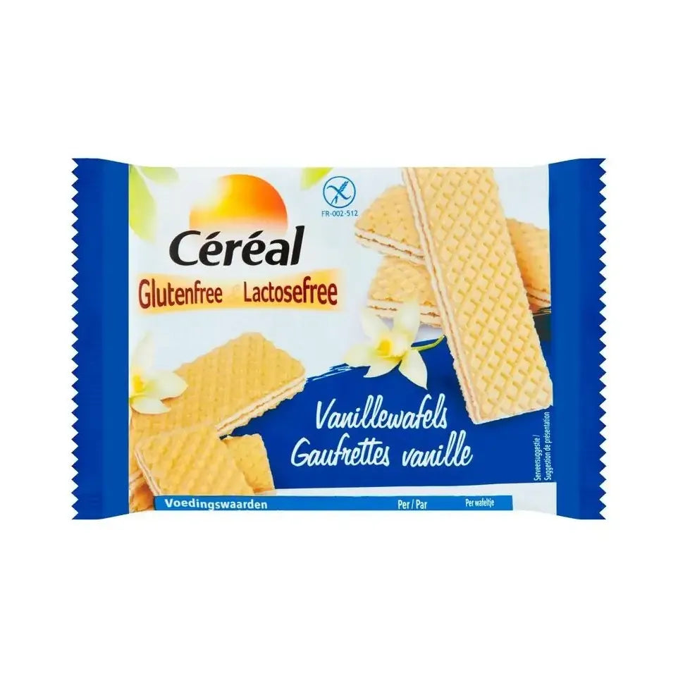 Cereal Vanille wafels 125 gram