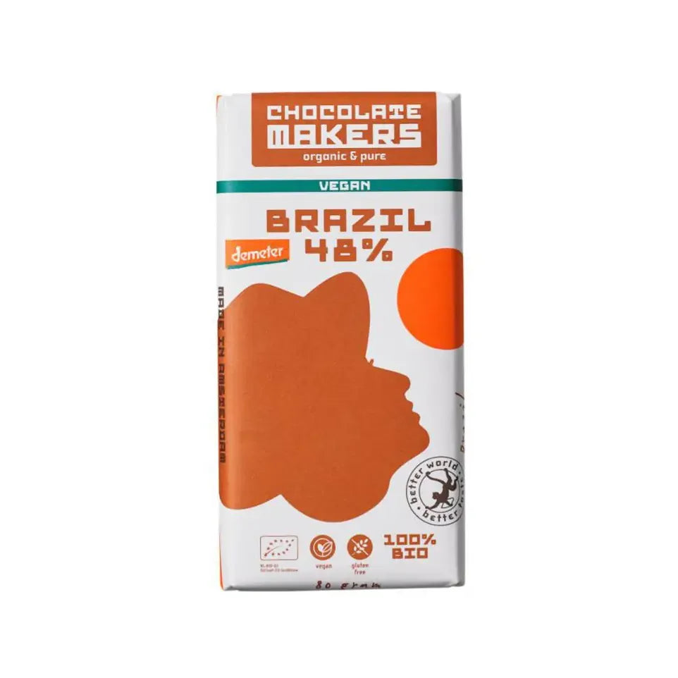Chocolatemakers Brazil 48% vean 80 g
