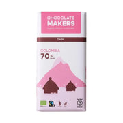 Chocolatemakers pure delight 70% puur biologisch 80 gram