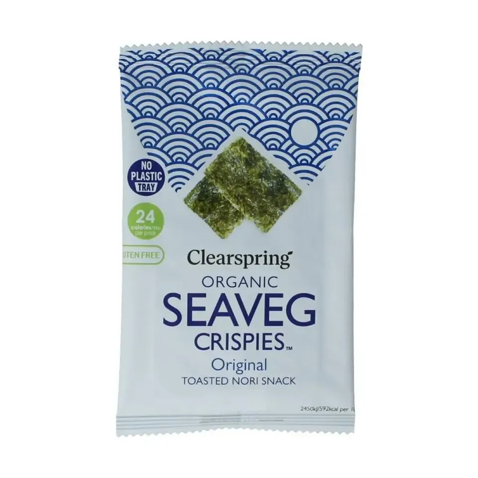 Clearspring Seaveg - crispies original biologisch 4 gram