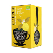 Clipper Lemon & ginger tea 20 zakjes
