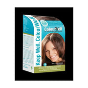 Colourwell 100% natuurlijke haarkleuring kastanje bruin 100 gram