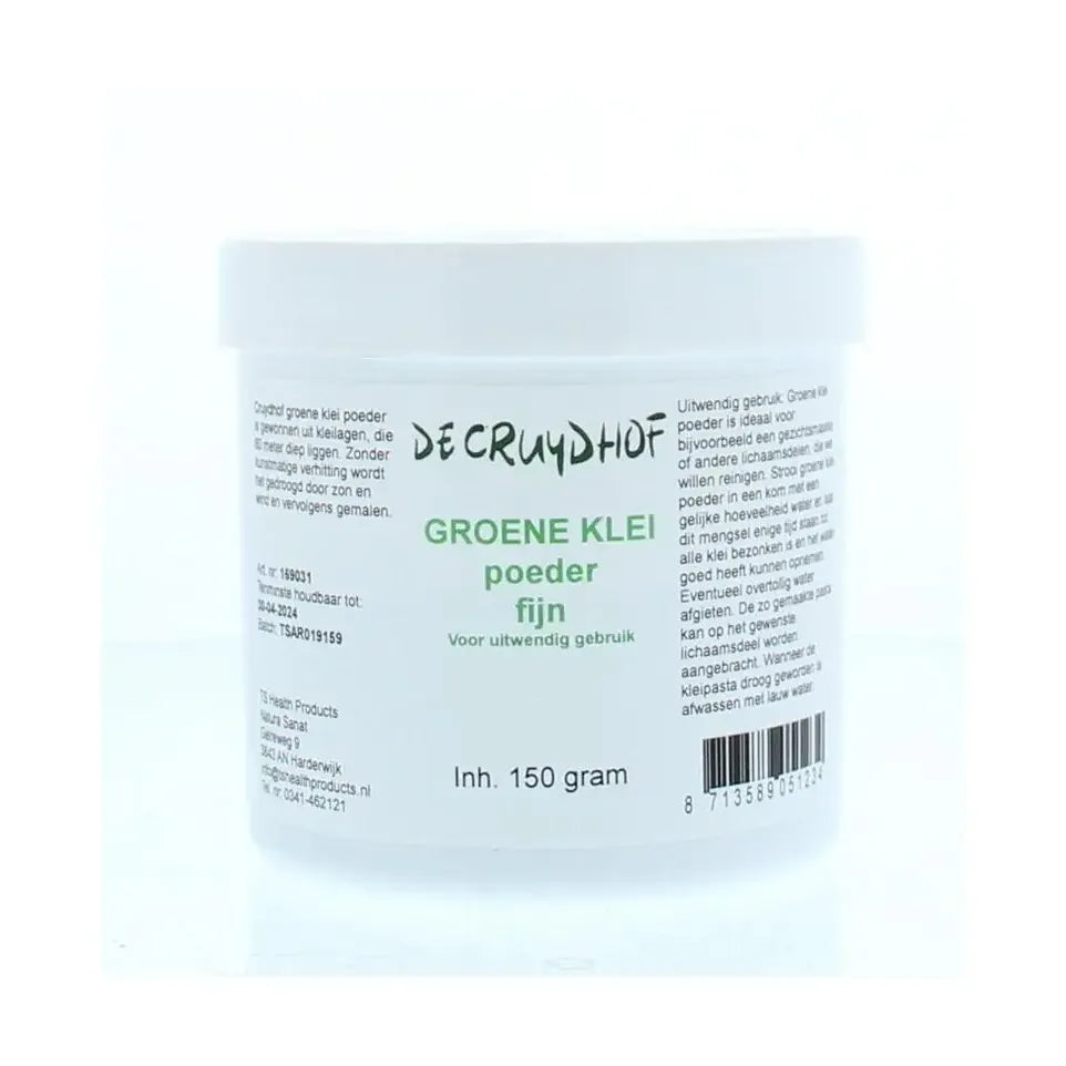 Cruydhof Groene klei uitwendig 150 gram