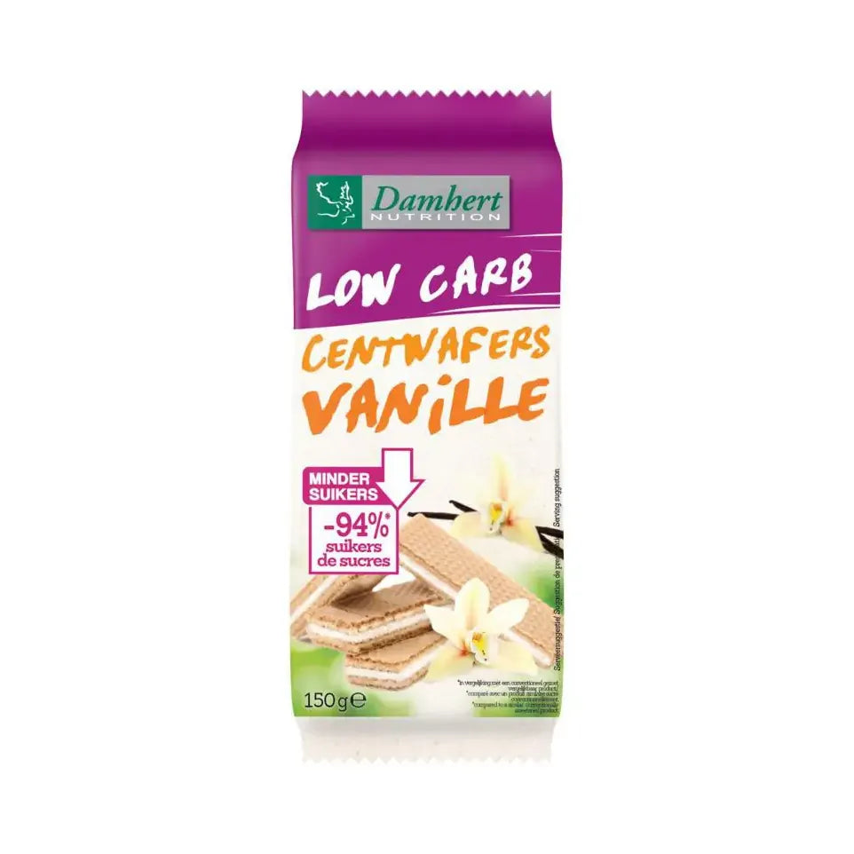 Damhert Centwafers vanille 150 gram