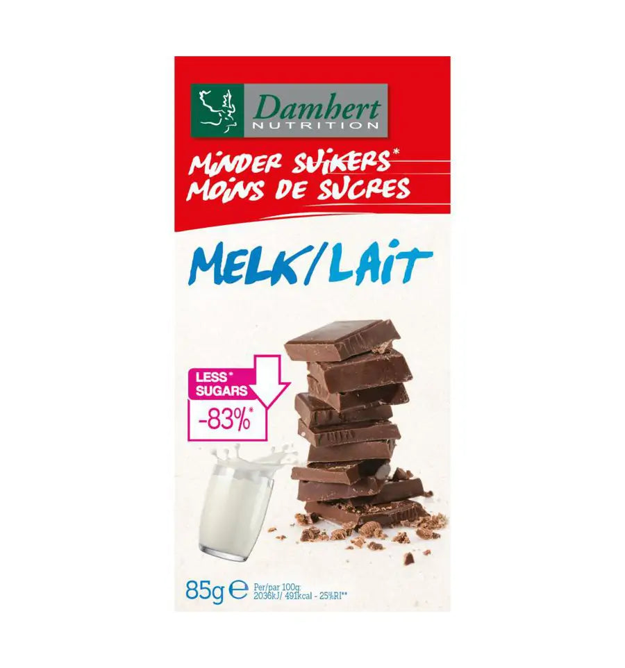 Damhert Chocoladetablet melk 102 gram