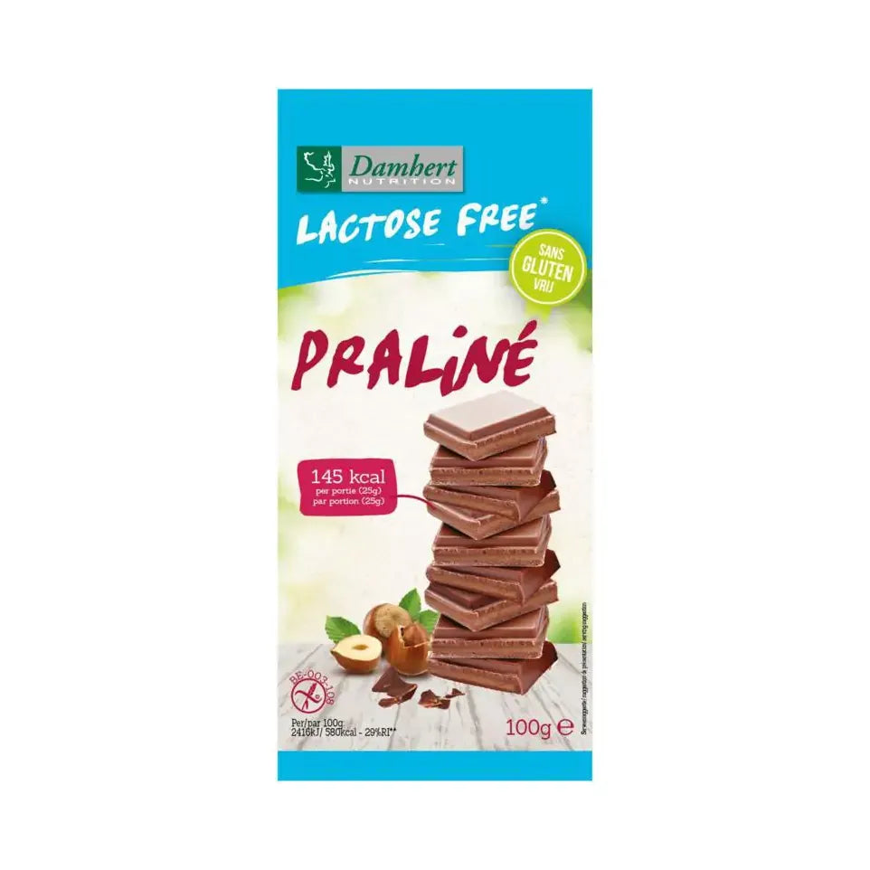 Damhert Chocoladetablet praline 100 gram