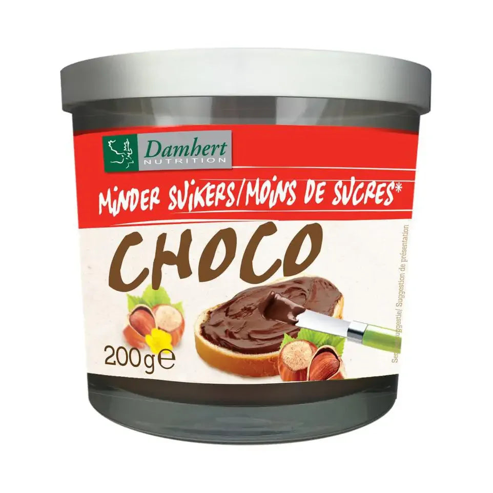 Damhert Chocopasta hazelnoot 200 gram
