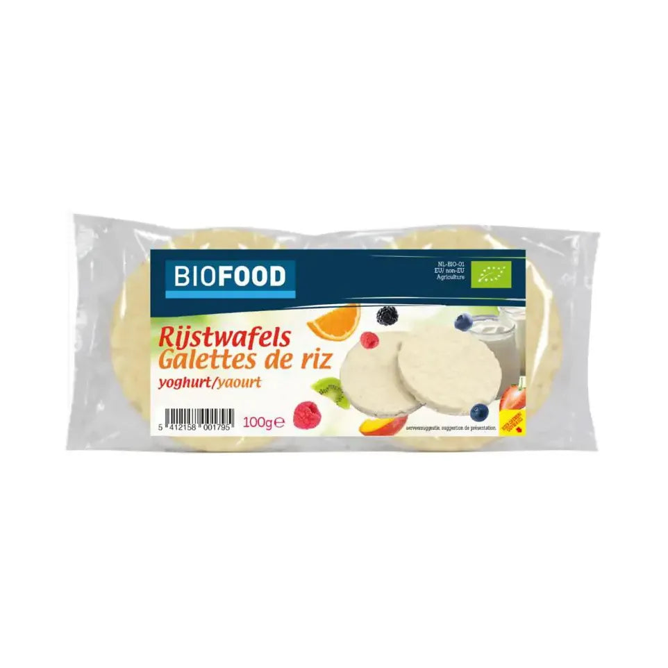 Damhert Rijstwafels yoghurt 100 gram
