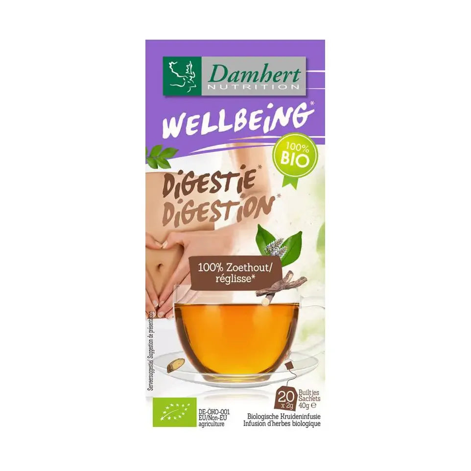 Damhert Tea time zoethout thee 20 zakjes