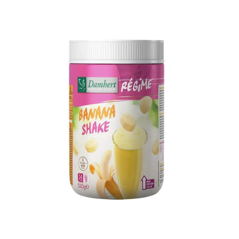 Damhert Think slim maaltijdshake banaan met tagatose 520 gram