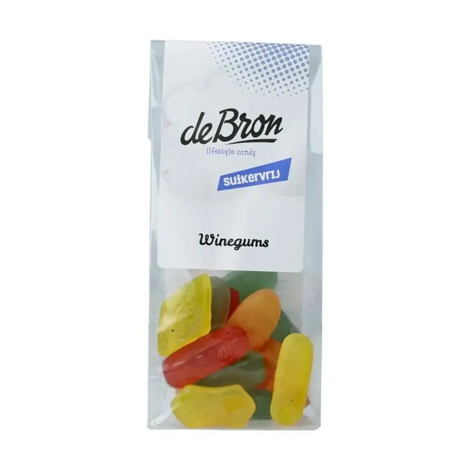 De Bron Winegums suikervrij 90 gram