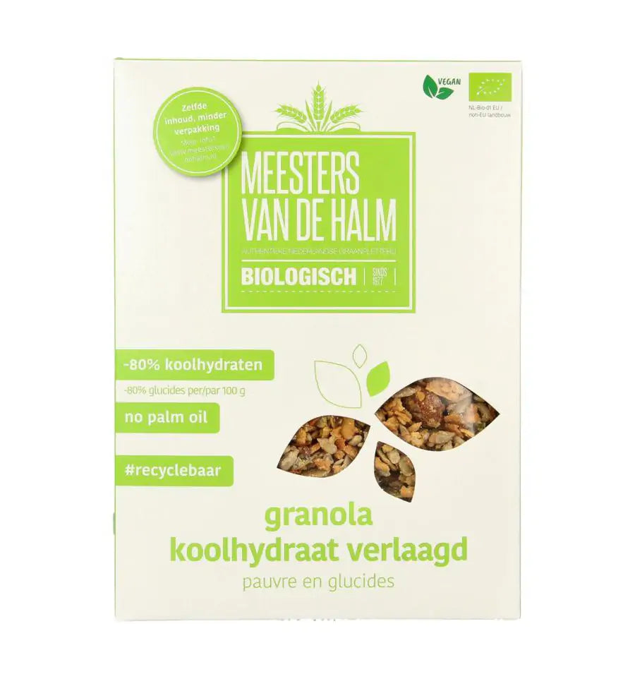De Halm Granola koolhydraat verlaagd 350 gram
