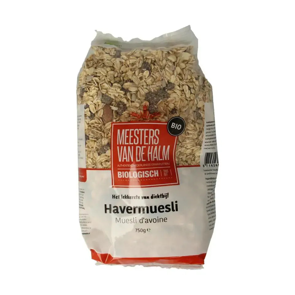 De Halm Havermuesli 750 gram