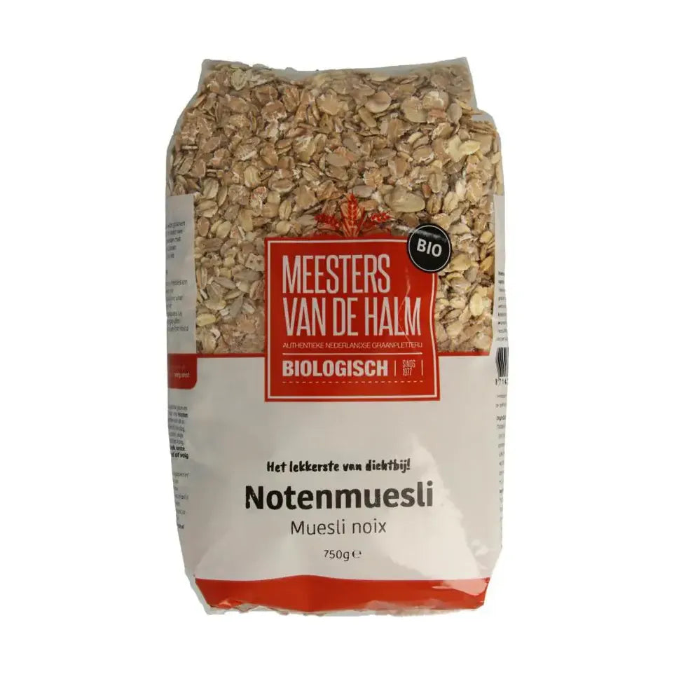 De Halm Muesli noten 750 gram