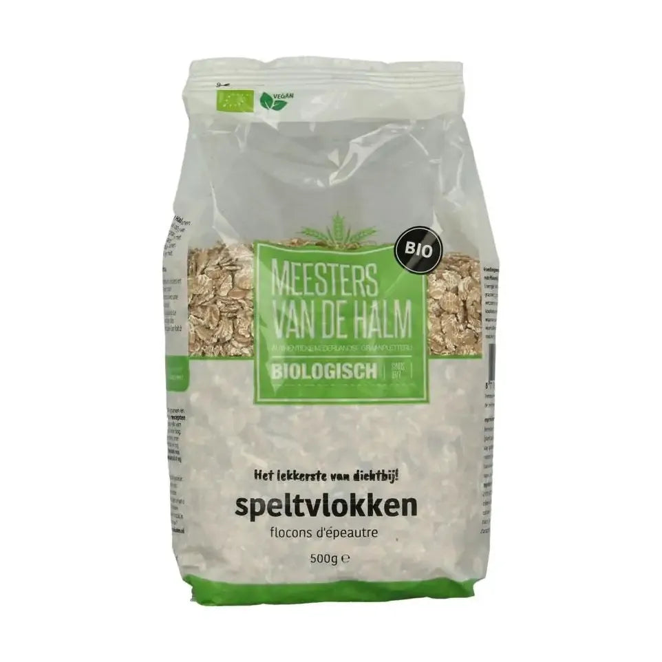 De Halm Speltvlokken 500 gram