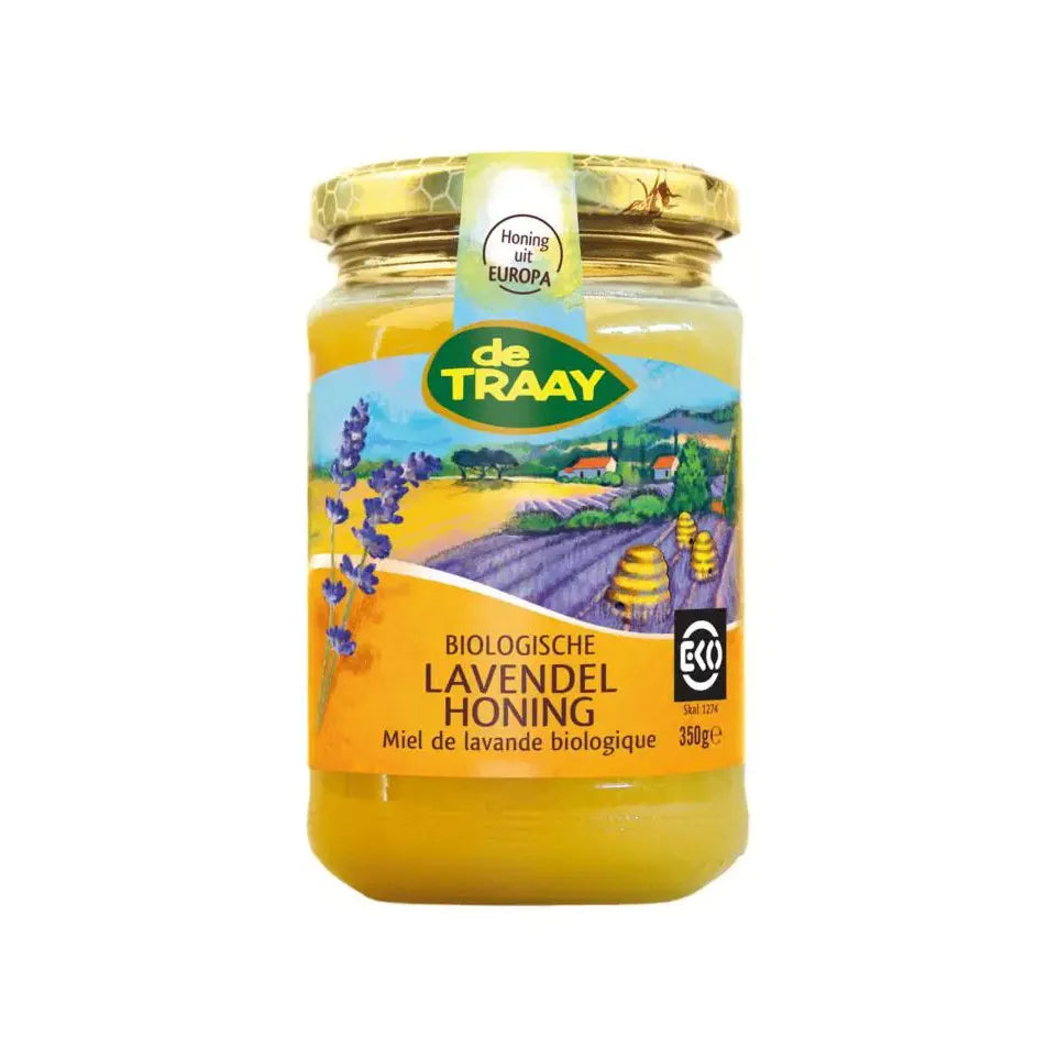 De Traay Lavendelhoning biologisch 350 gram