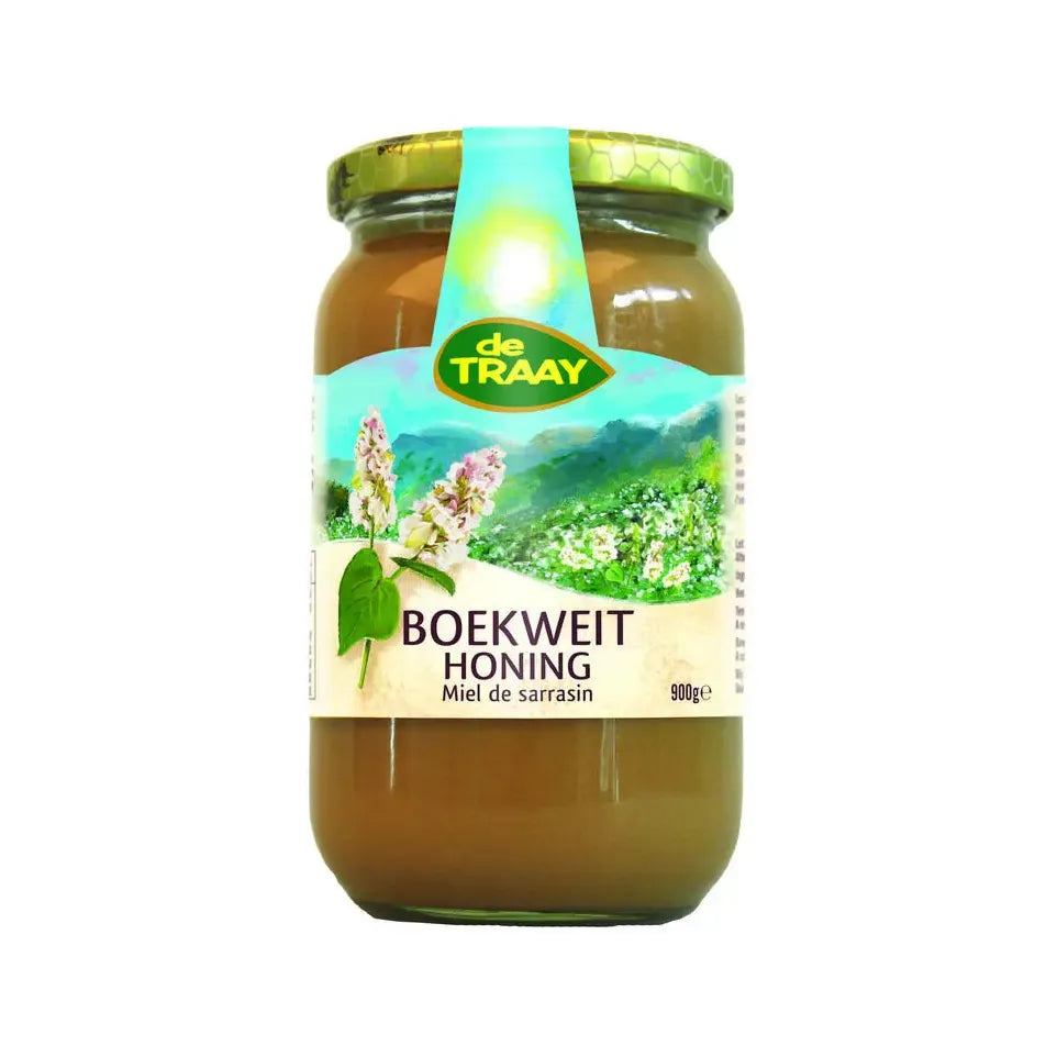 De Traay Boekweit creme honing 900 gram