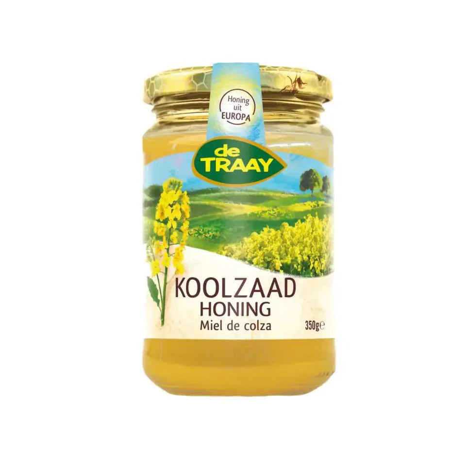 De Traay Koolzaadhoning 350 gram