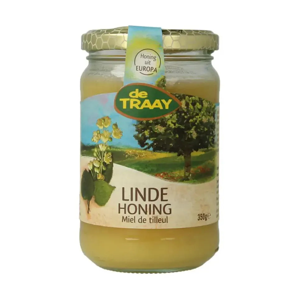 De Traay Linde honing creme 350 gram