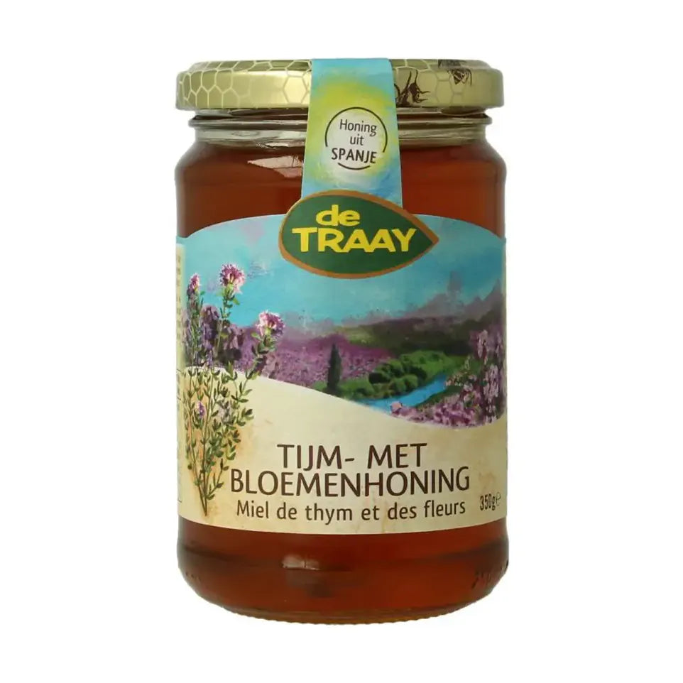 De Traay Tijm honing 350 gram
