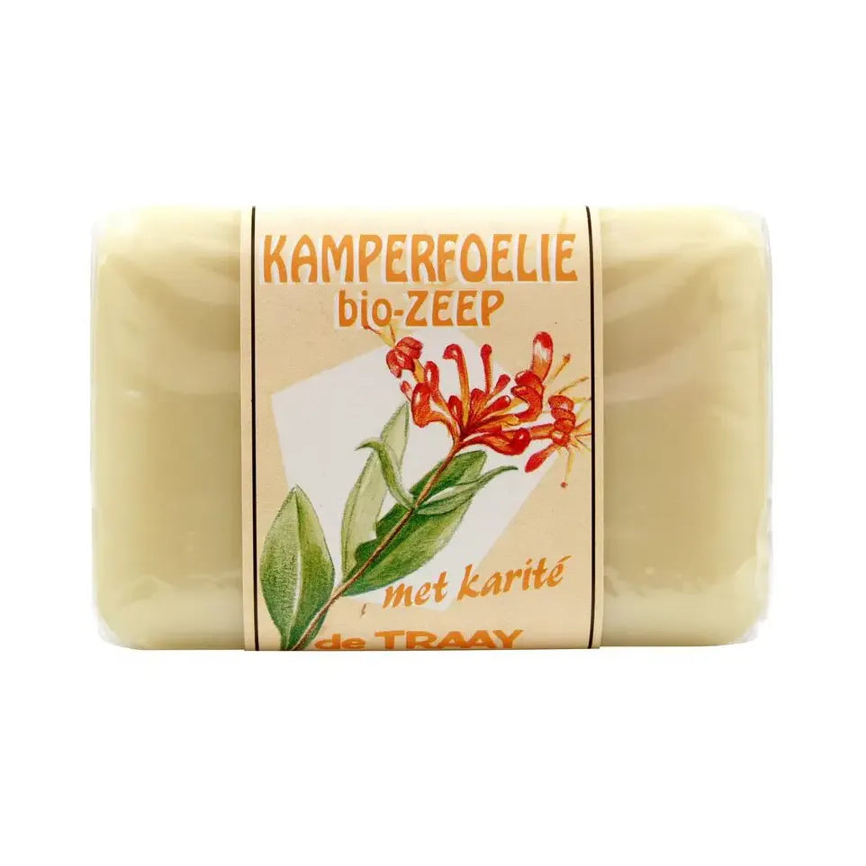 De Traay Zeep kamperfoelie / karite biologisch 250 gram