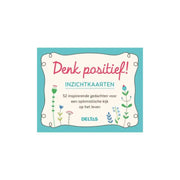 Denk positief inzichtkaarten