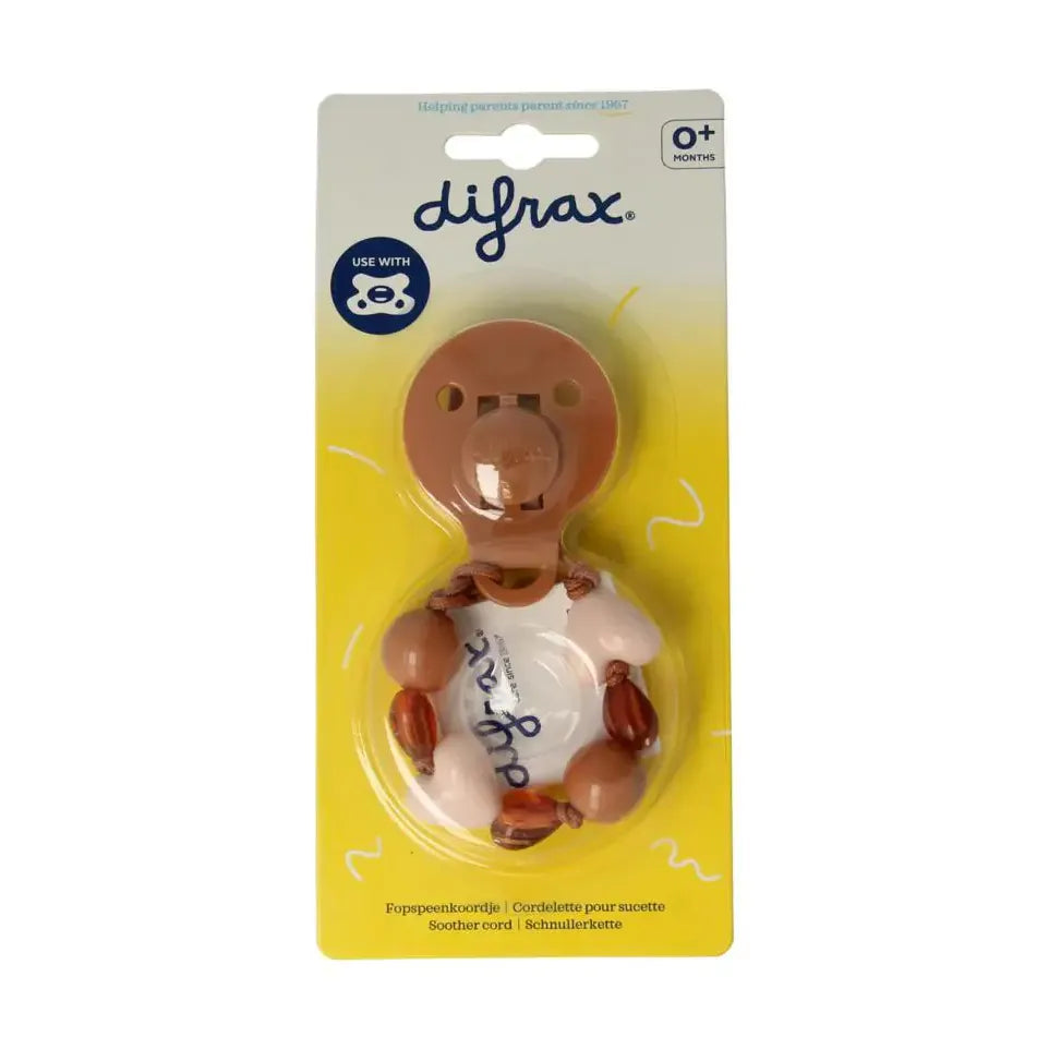 Difrax Fopspeen hartjes ketting