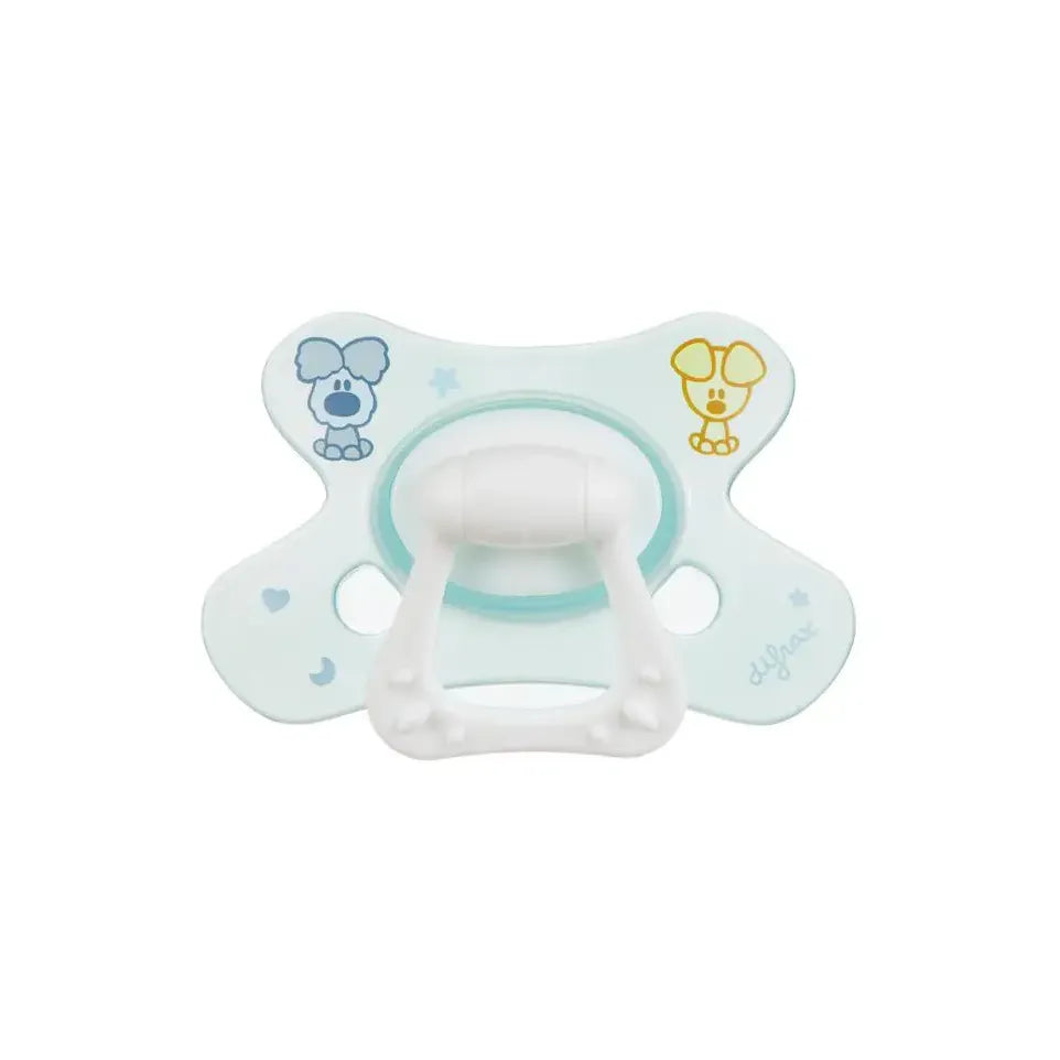 Difrax Fopspeen natural 6+ maanden Woezel en Pip