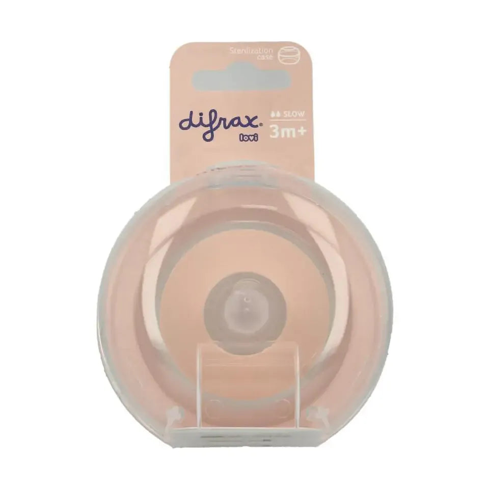 Difrax Lovi mamma speen slow 3+ maanden