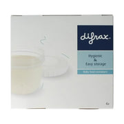 Difrax Voeding bewaarbakjes 6 stuks