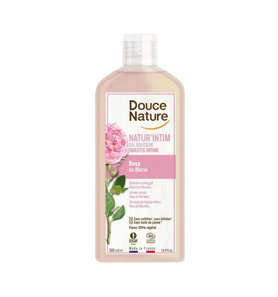 Douce Nature Natur intim intieme wasgel rose 500 ml
