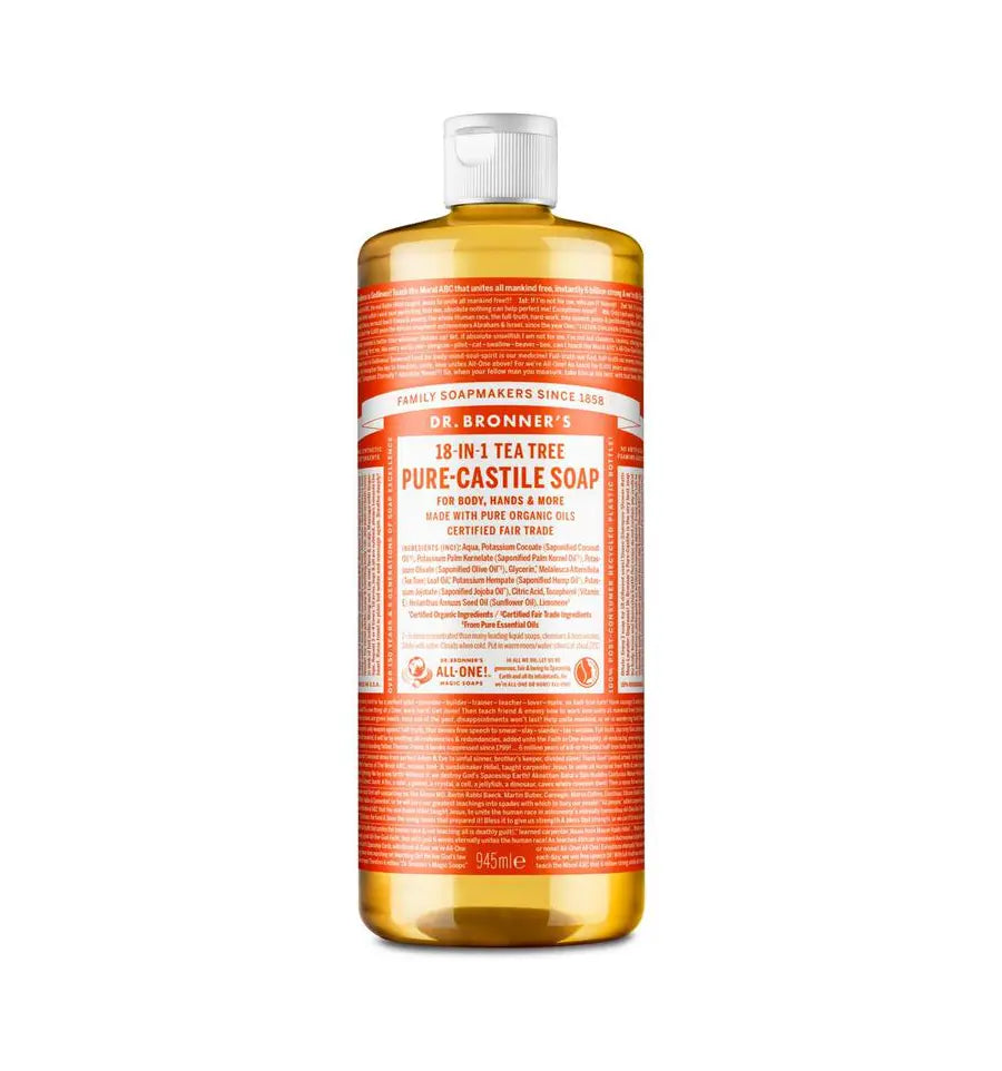DR Bronners Liquid soap tea tree 945 ml