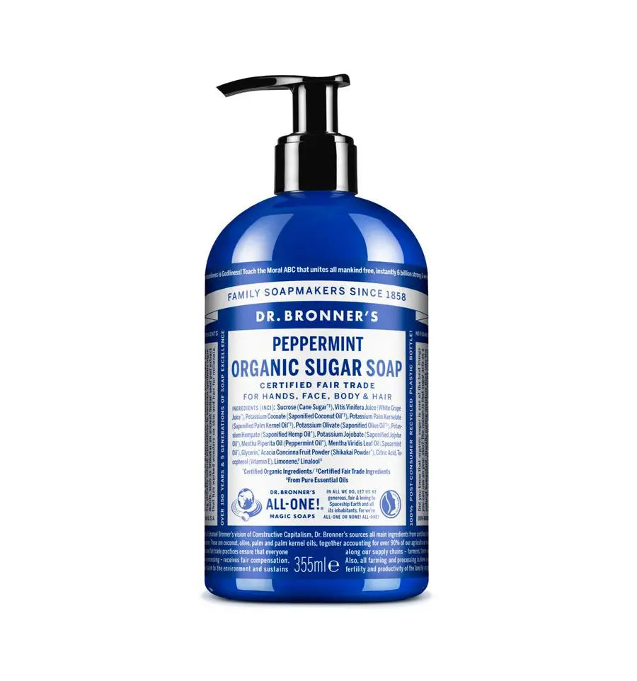 DR Bronners Shikakai zeep pepermunt 355 ml