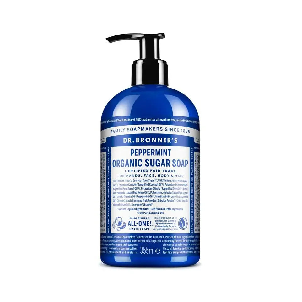 DR Bronners Shikakai zeep pepermunt 355 ml
