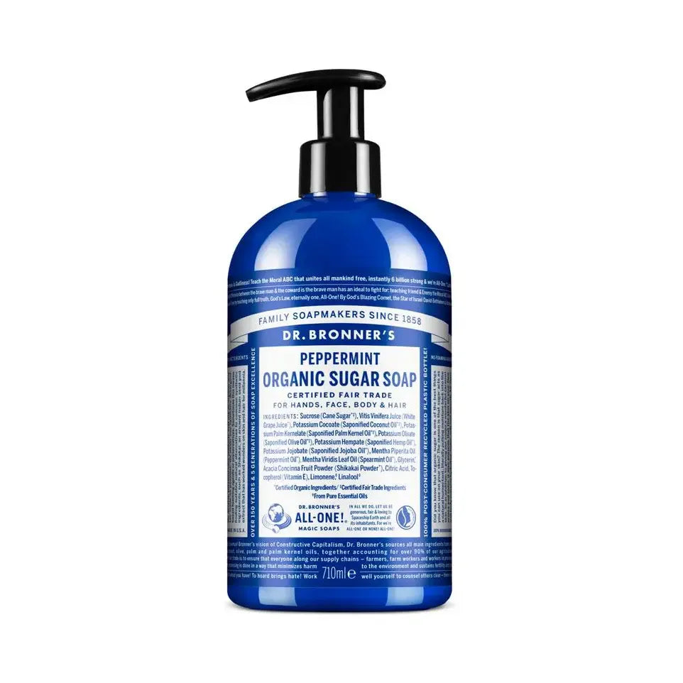 DR Bronners Shikakai zeep pepermunt 710 ml
