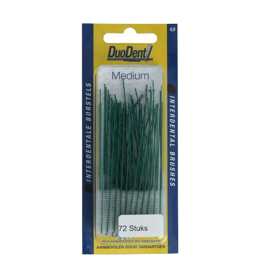 Duodent Interdentaal borstel medium 0.9 72 stuks