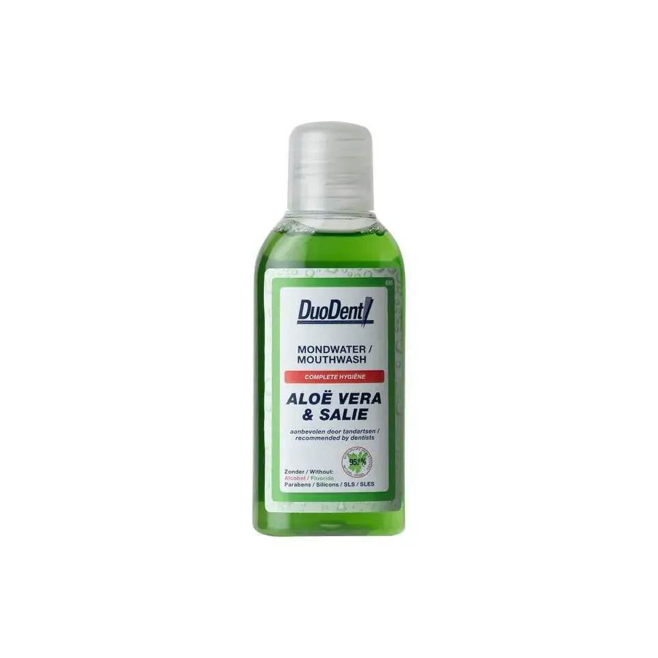 Duodent Mondwater aloe vera/salie 100 ml