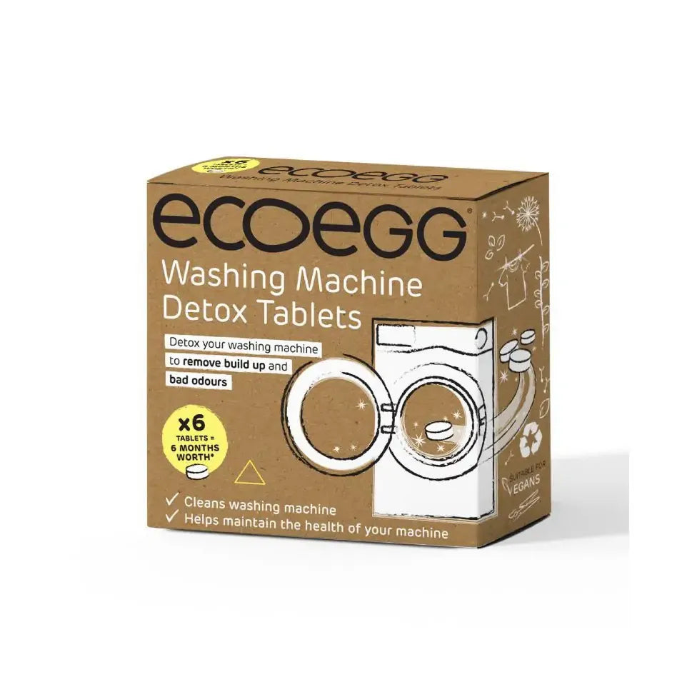 Eco Egg Wasmachine reinigingstabletten 6 stuks