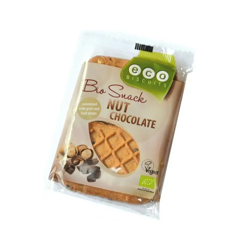 Ecobiscuit Noten / chocolade biscuit 45 gram