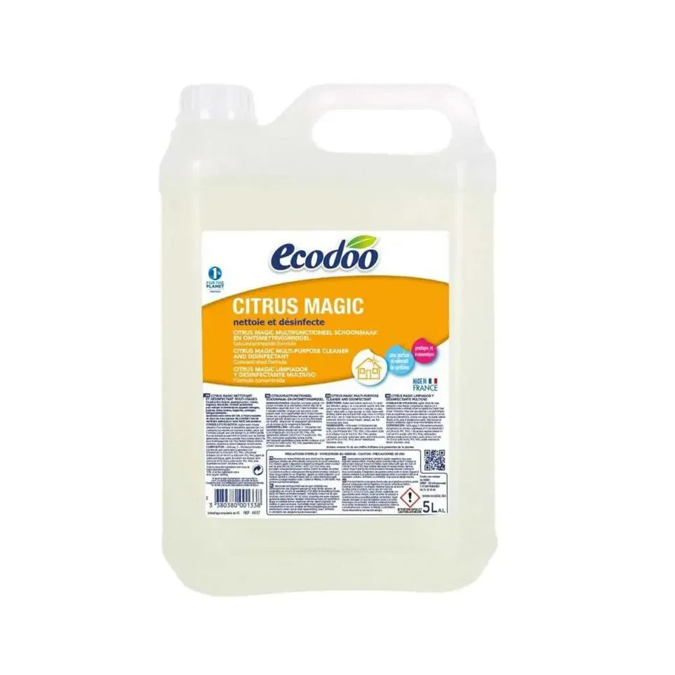 Ecodoo Schoonmaakmiddel citrus navul jerrycan 5 liter