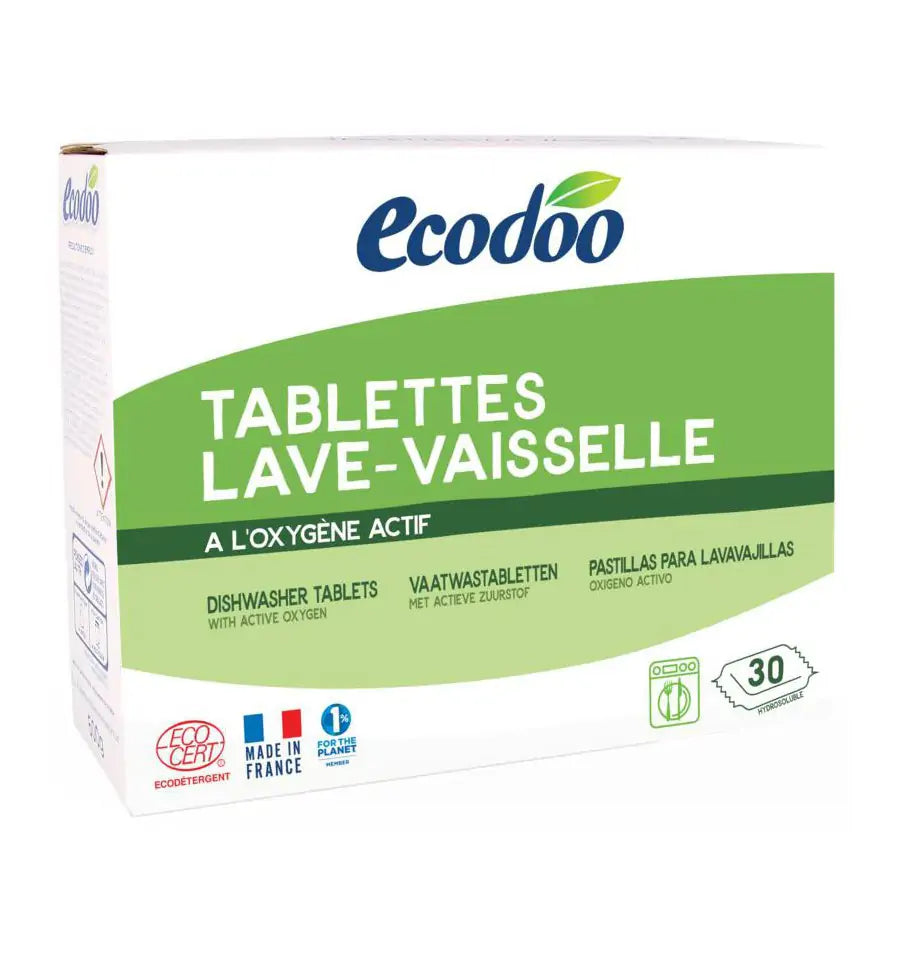 Ecodoo Vaatwasmachine tablets bio 30 stuks