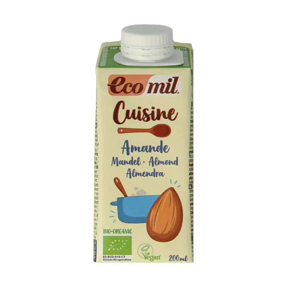 Ecomil Cuisine amandel 200 ml