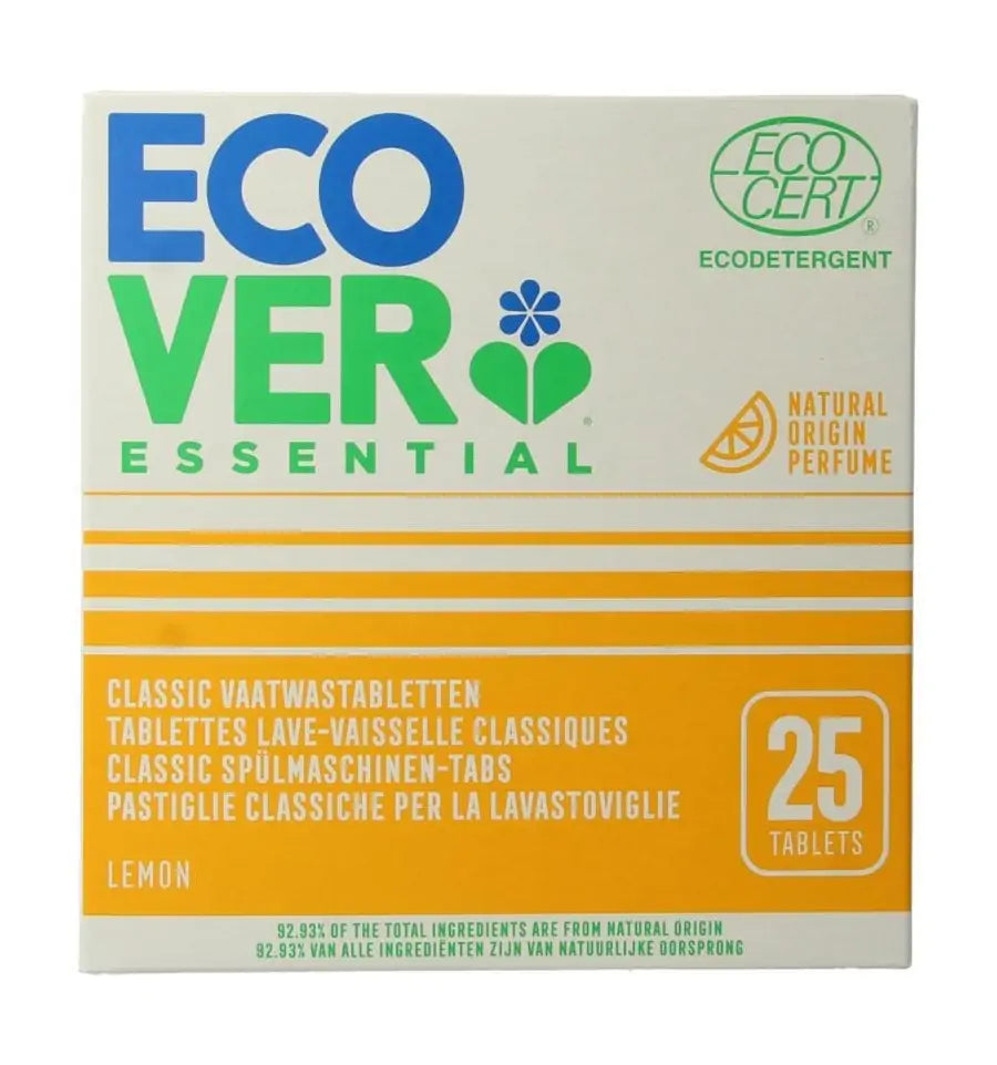 Ecover Essential vaatwastabletten 25 stuks