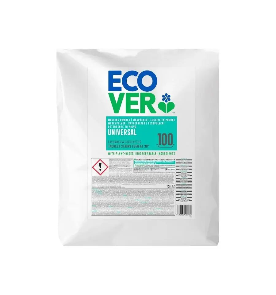 Ecover Waspoeder wit/universal 7500 gram