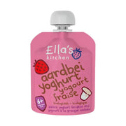 Ella's Kitchen Aardbei yoghurt griekse stijl 6+ maanden 90 gram